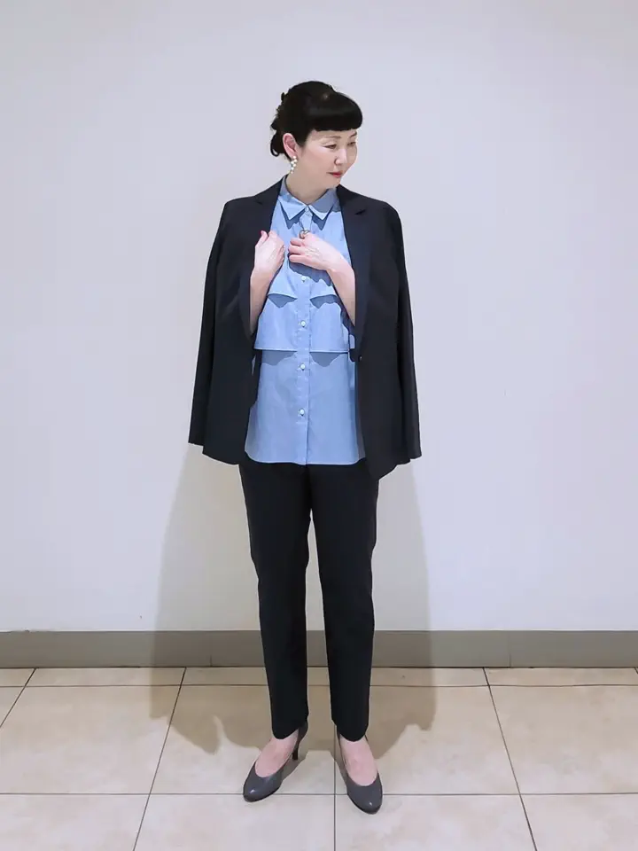 J.PRESS LADIES L スタッフ コーディネート画像