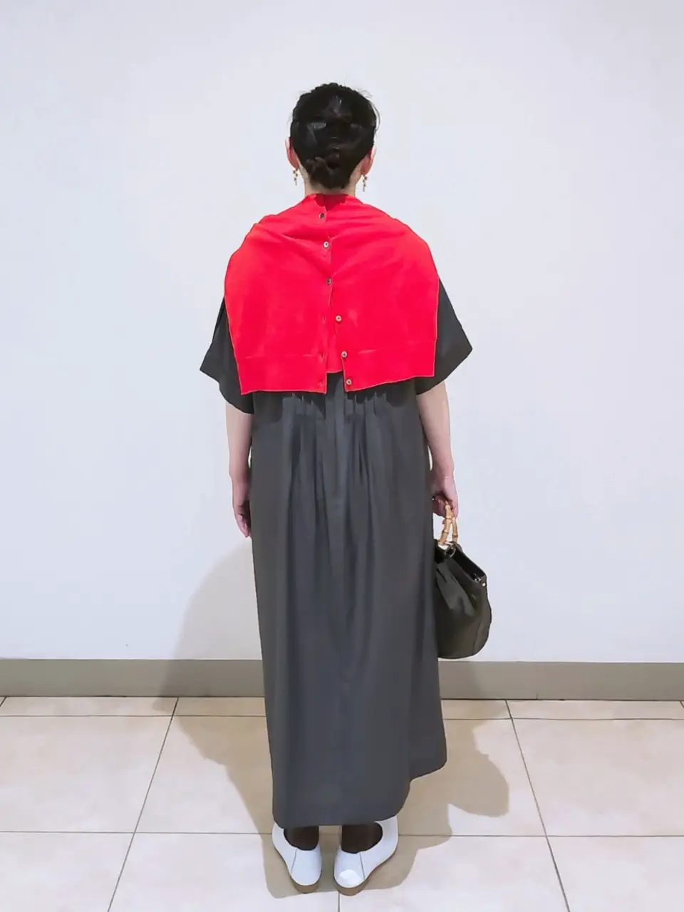 J.PRESS LADIES L スタッフ コーディネート画像