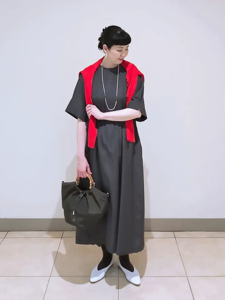 J.PRESS LADIES L スタッフ コーディネート画像
