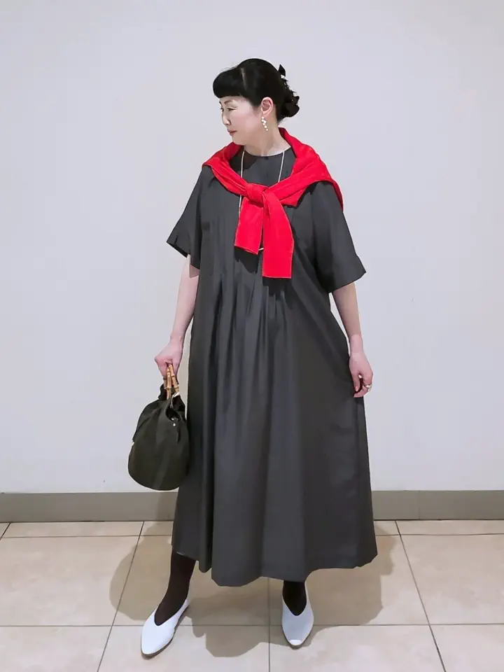 J.PRESS LADIES L スタッフ コーディネート画像