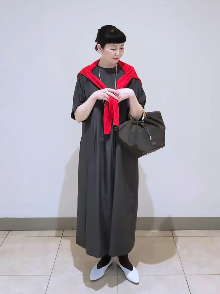 J.PRESS LADIES L スタッフ コーディネート画像