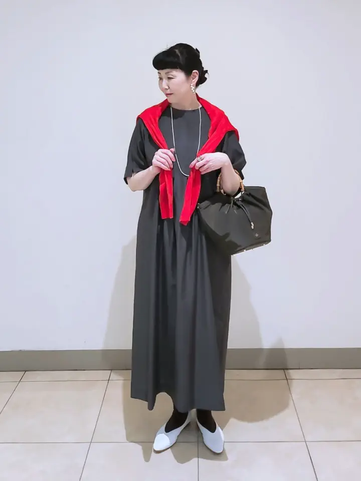 J.PRESS LADIES L スタッフ コーディネート画像