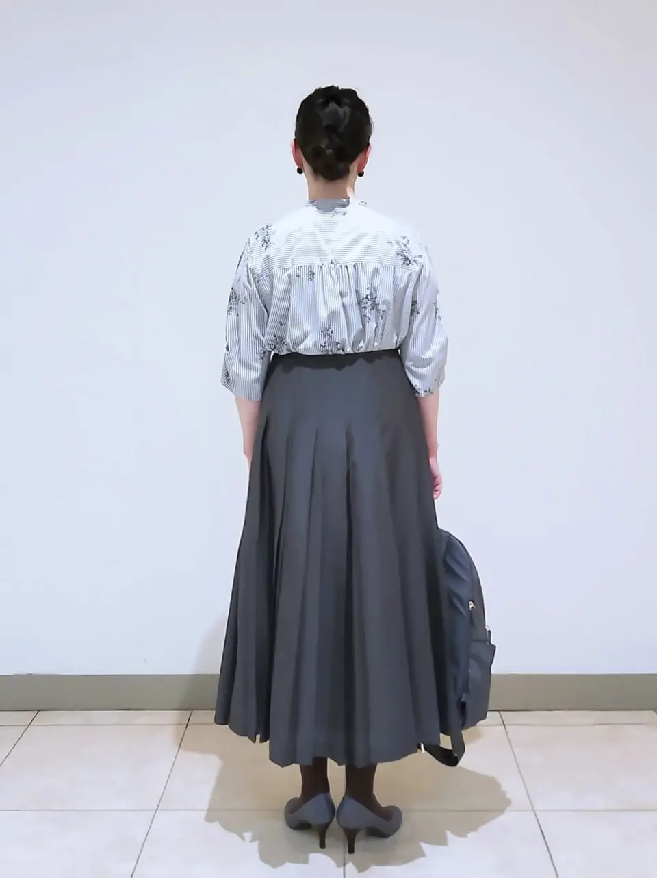 J.PRESS LADIES L スタッフ コーディネート画像