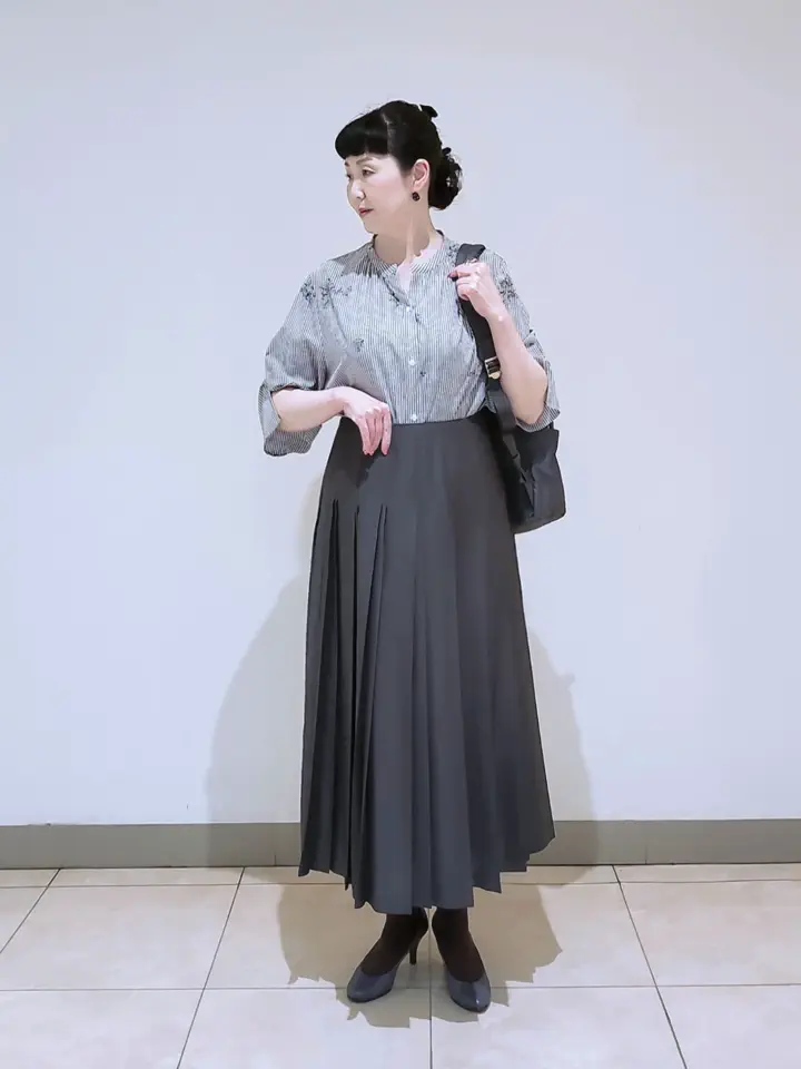 J.PRESS LADIES L スタッフ コーディネート画像
