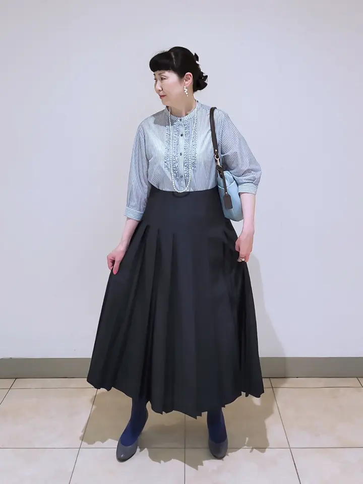 J.PRESS LADIES L スタッフ コーディネート画像