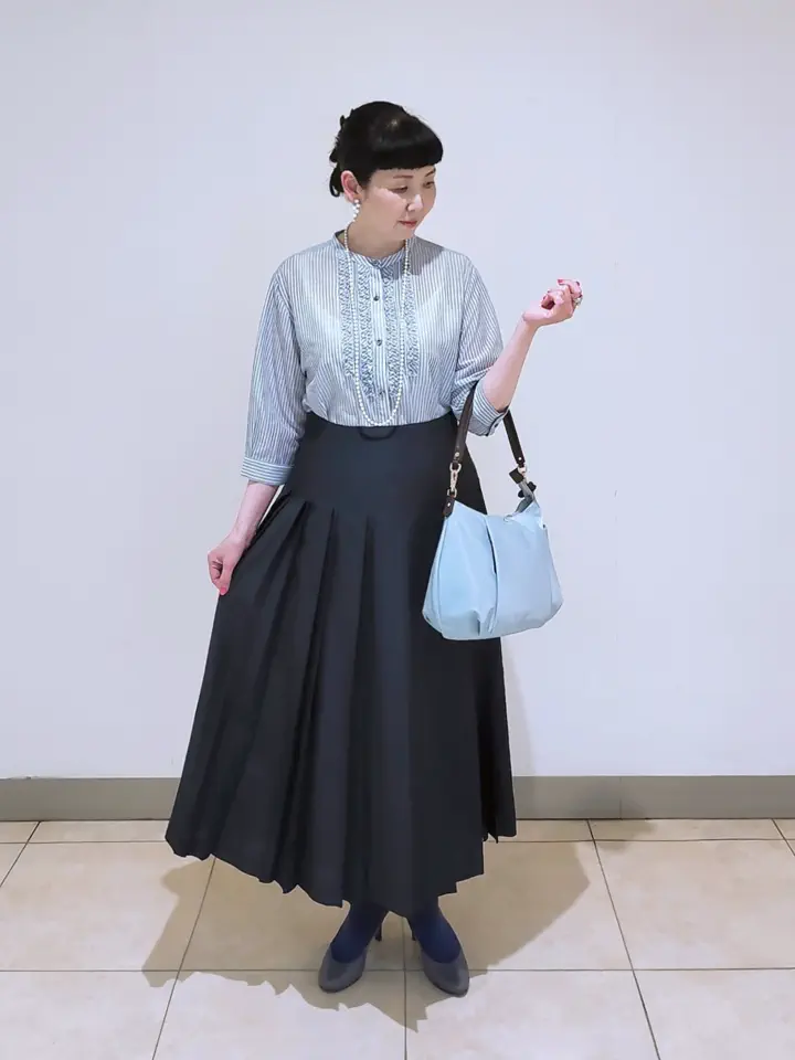 J.PRESS LADIES L スタッフ コーディネート画像