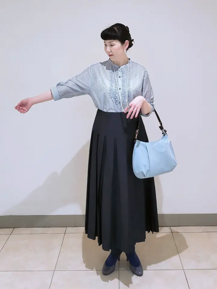 J.PRESS LADIES L スタッフ コーディネート画像
