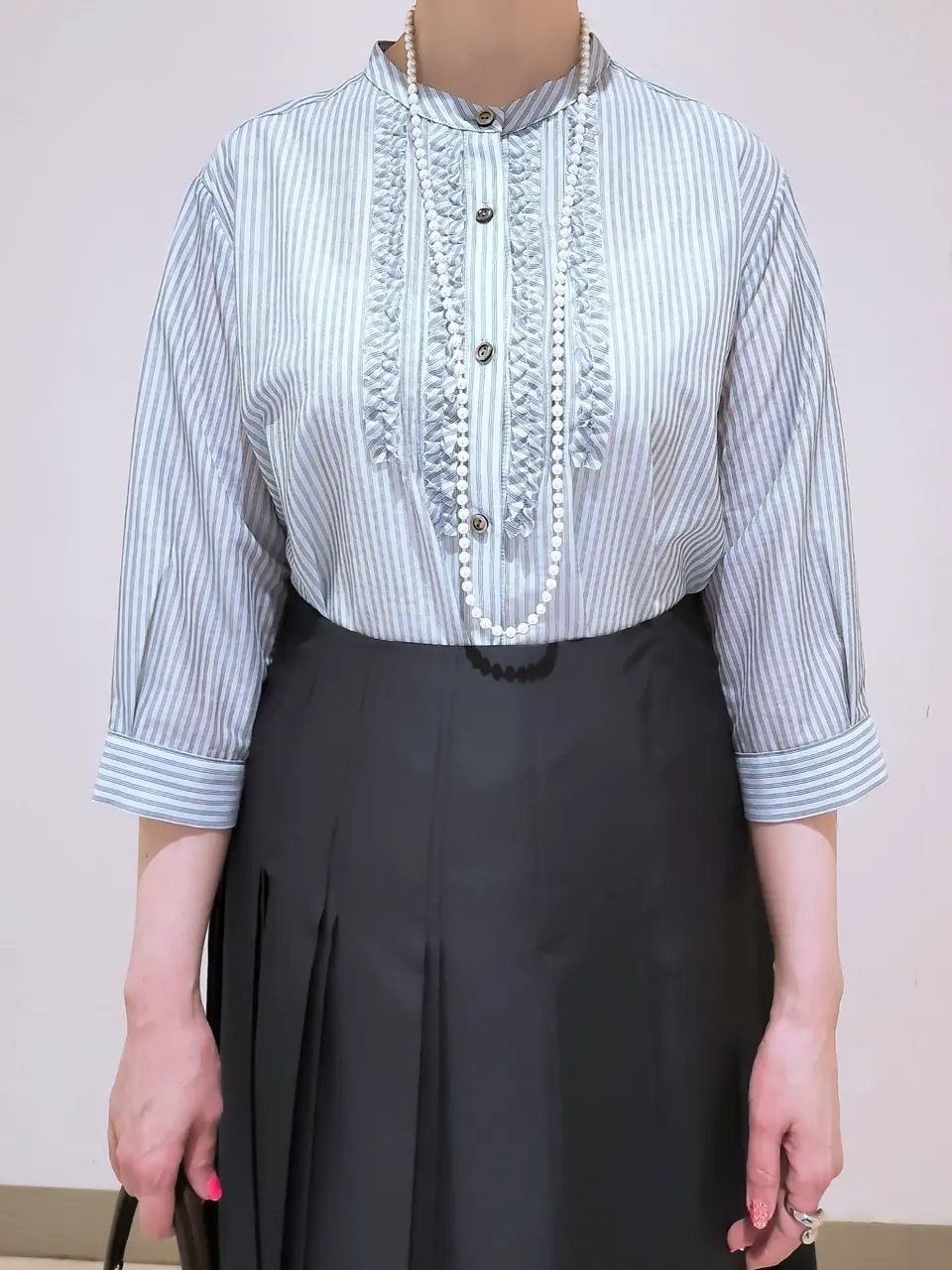 J.PRESS LADIES L スタッフ コーディネート画像