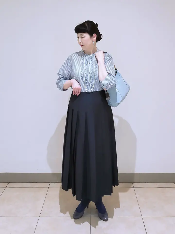J.PRESS LADIES L スタッフ コーディネート画像
