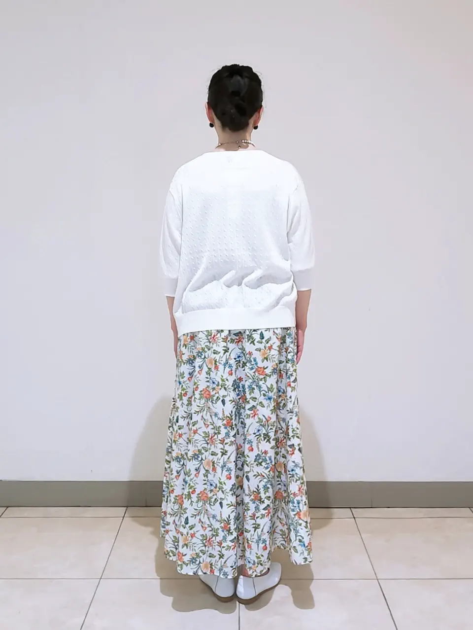 J.PRESS LADIES L スタッフ コーディネート画像