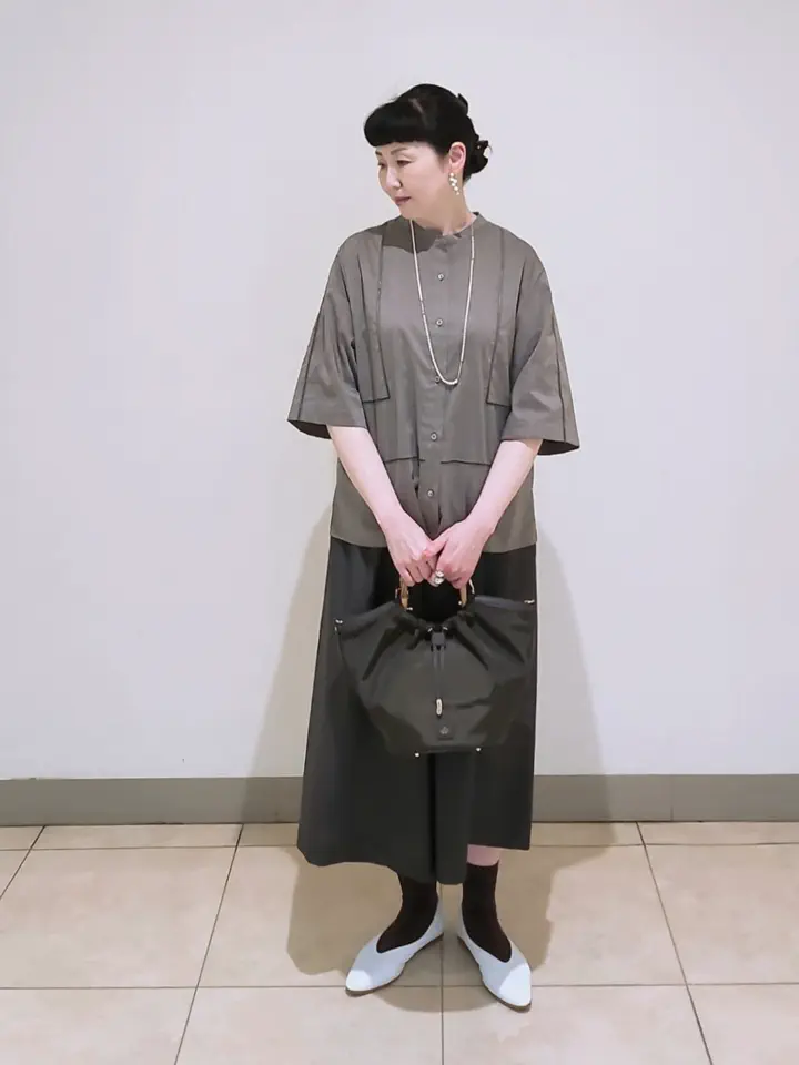 J.PRESS LADIES L スタッフ コーディネート画像
