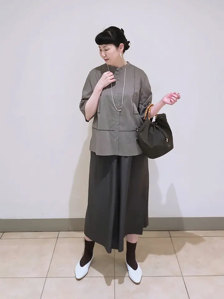 J.PRESS LADIES L スタッフ コーディネート画像
