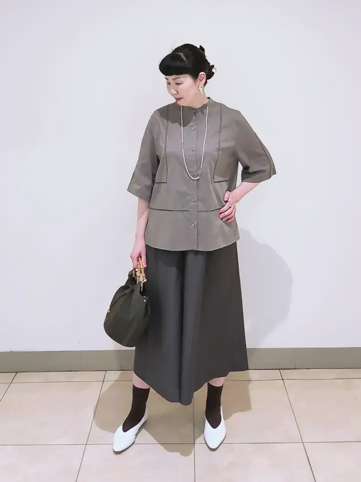 J.PRESS LADIES L スタッフ コーディネート画像