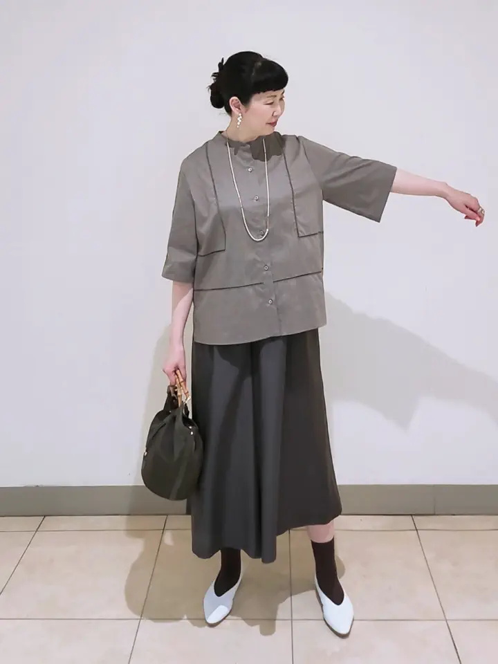 J.PRESS LADIES L スタッフ コーディネート画像