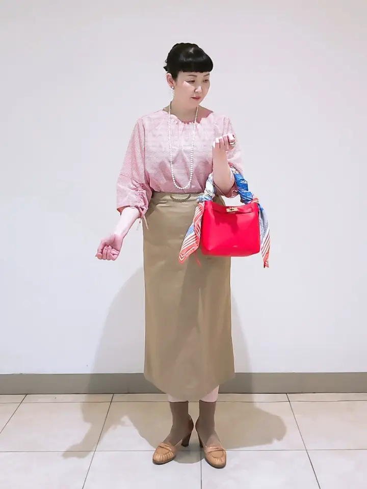 J.PRESS LADIES L スタッフ コーディネート画像