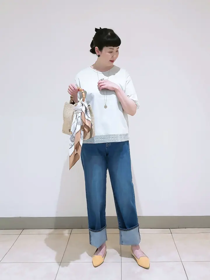 J.PRESS LADIES L スタッフ コーディネート画像