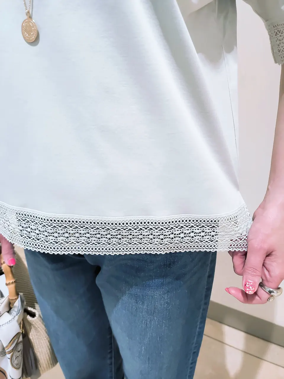 J.PRESS LADIES L スタッフ コーディネート画像