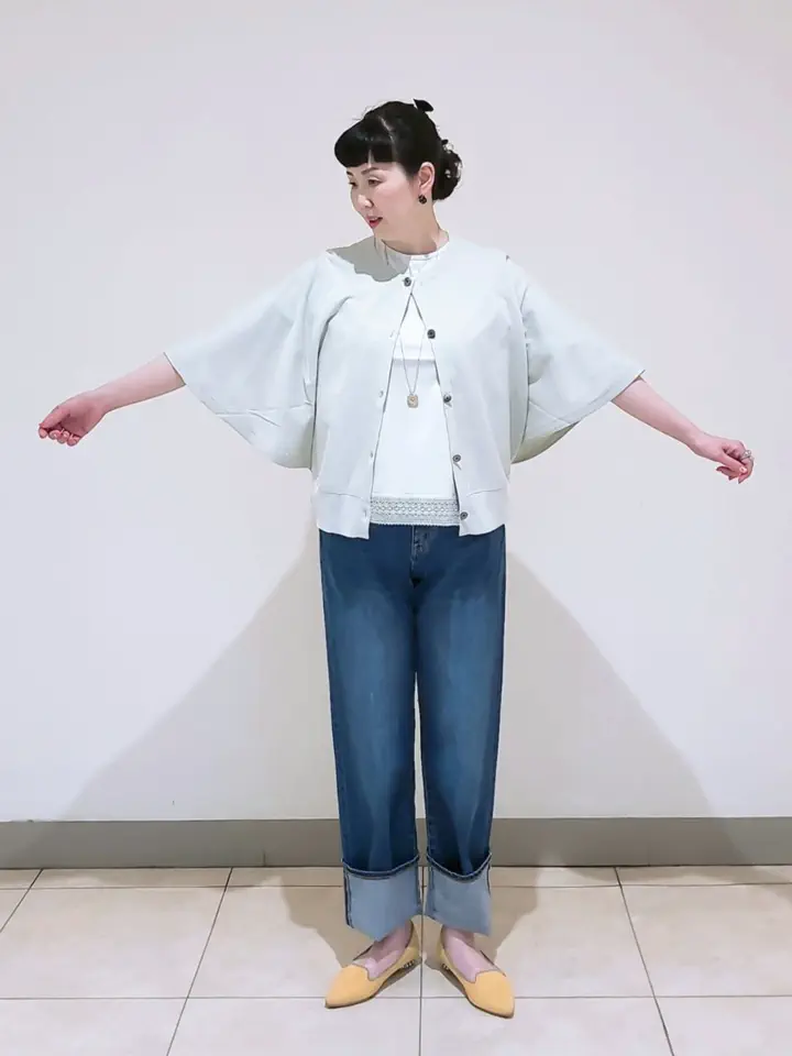 J.PRESS LADIES L スタッフ コーディネート画像