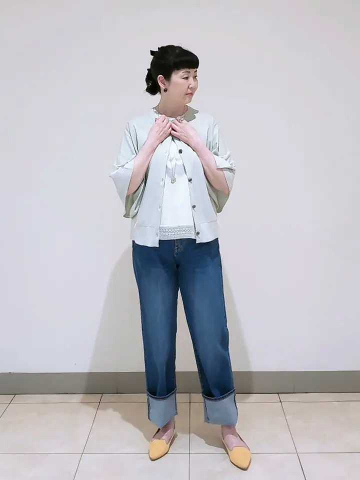 J.PRESS LADIES L スタッフ コーディネート画像