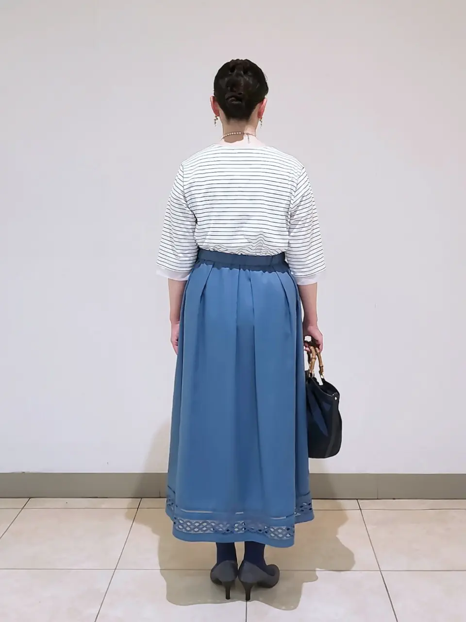 J.PRESS LADIES L スタッフ コーディネート画像