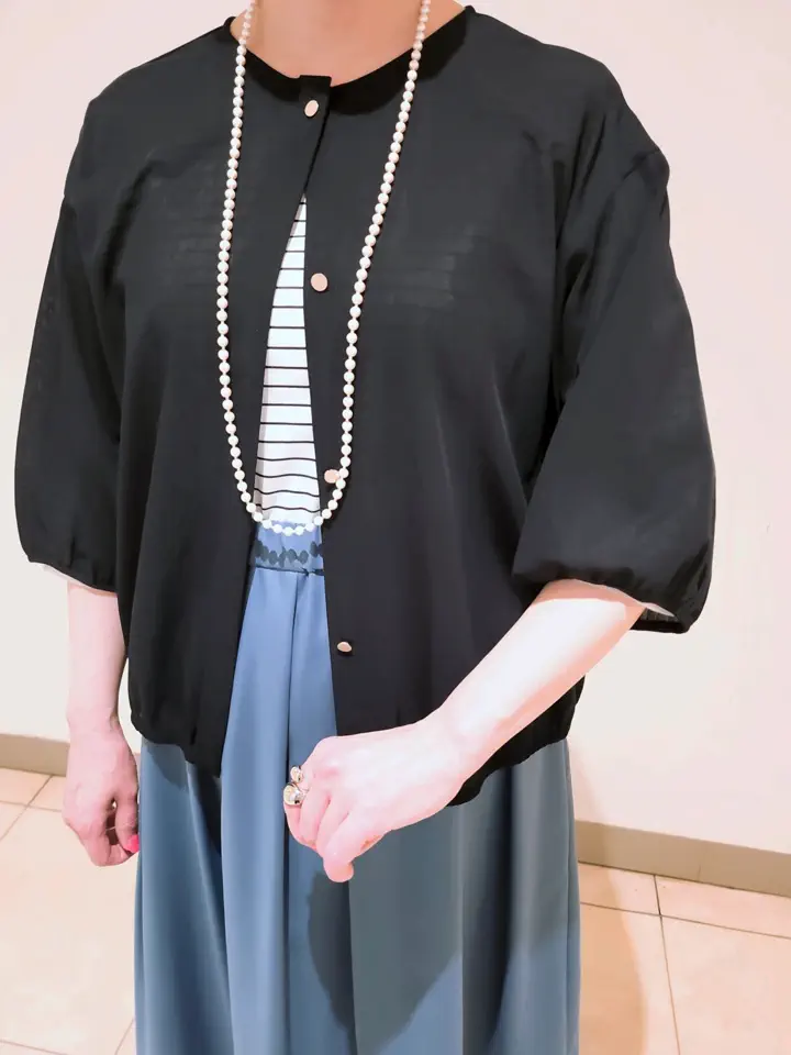 J.PRESS LADIES L スタッフ コーディネート画像