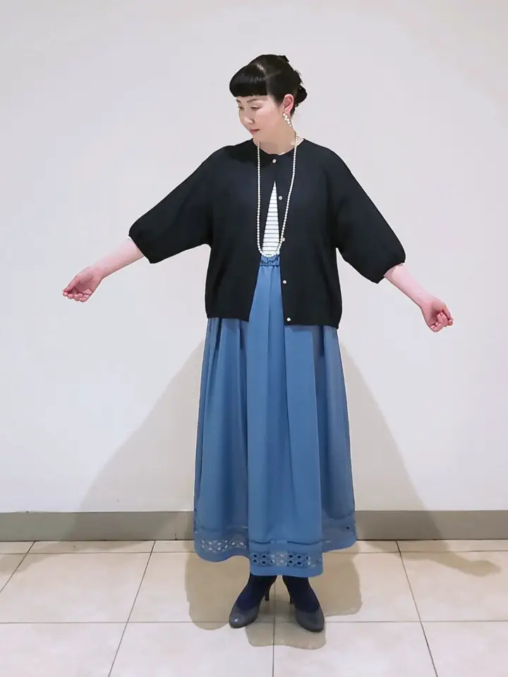 J.PRESS LADIES L スタッフ コーディネート画像
