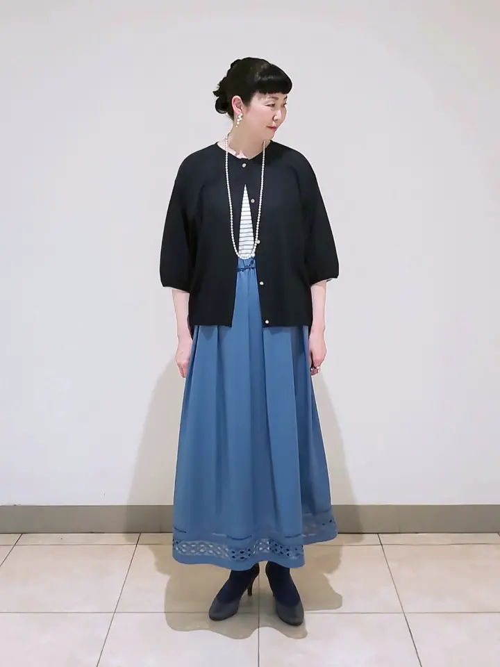 J.PRESS LADIES L スタッフ コーディネート画像