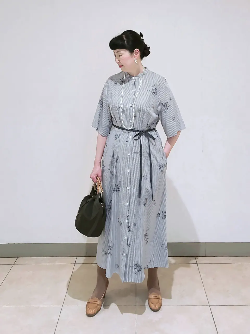 J.PRESS LADIES L スタッフ コーディネート画像