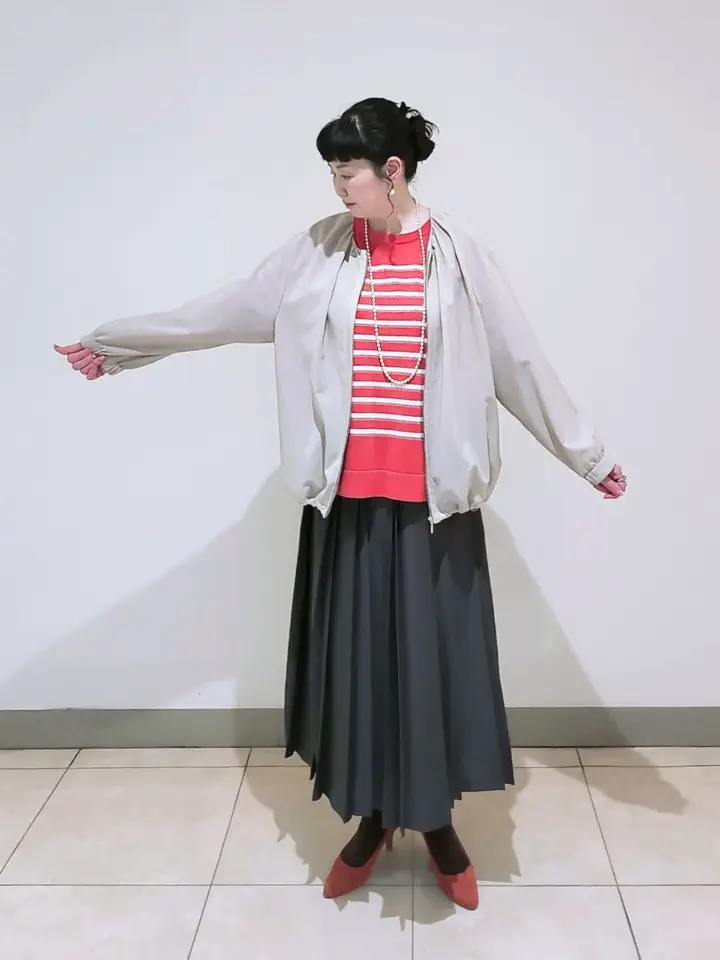 J.PRESS LADIES L スタッフ コーディネート画像