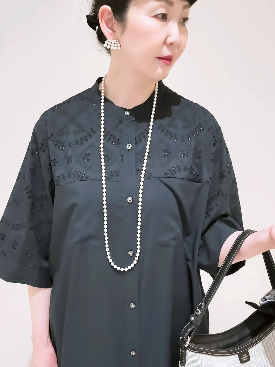 J.PRESS LADIES L スタッフ コーディネート画像