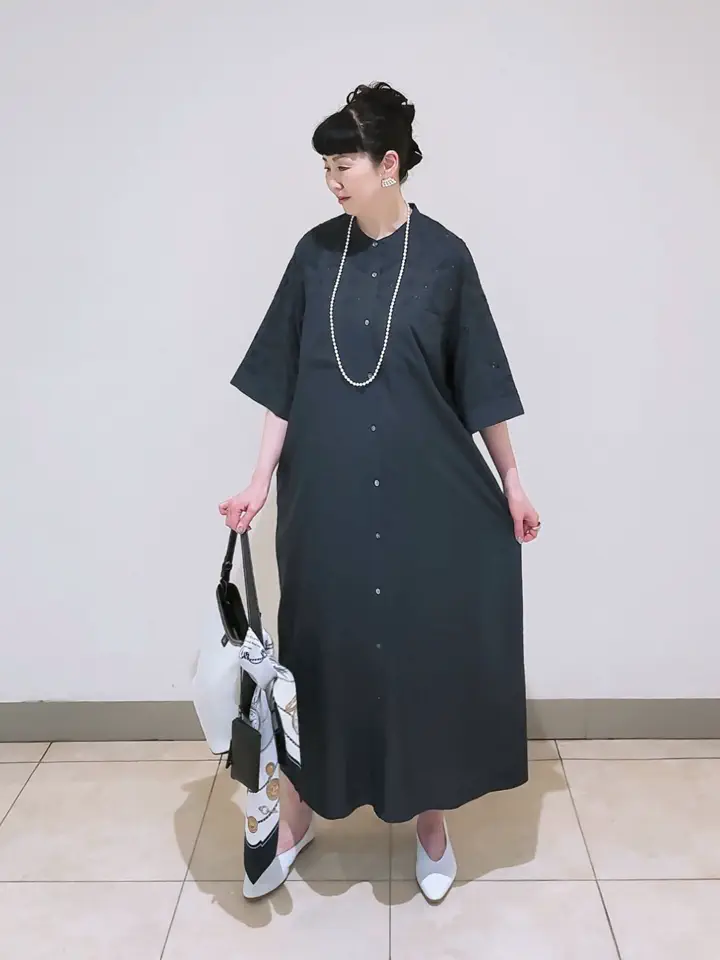 J.PRESS LADIES L スタッフ コーディネート画像