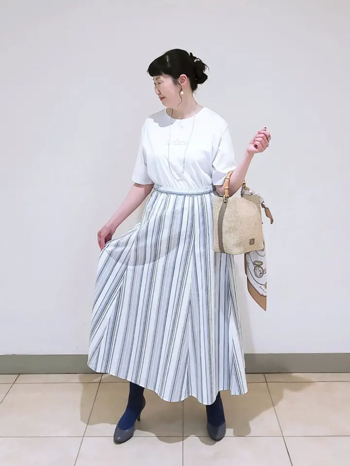 J.PRESS LADIES L スタッフ コーディネート画像