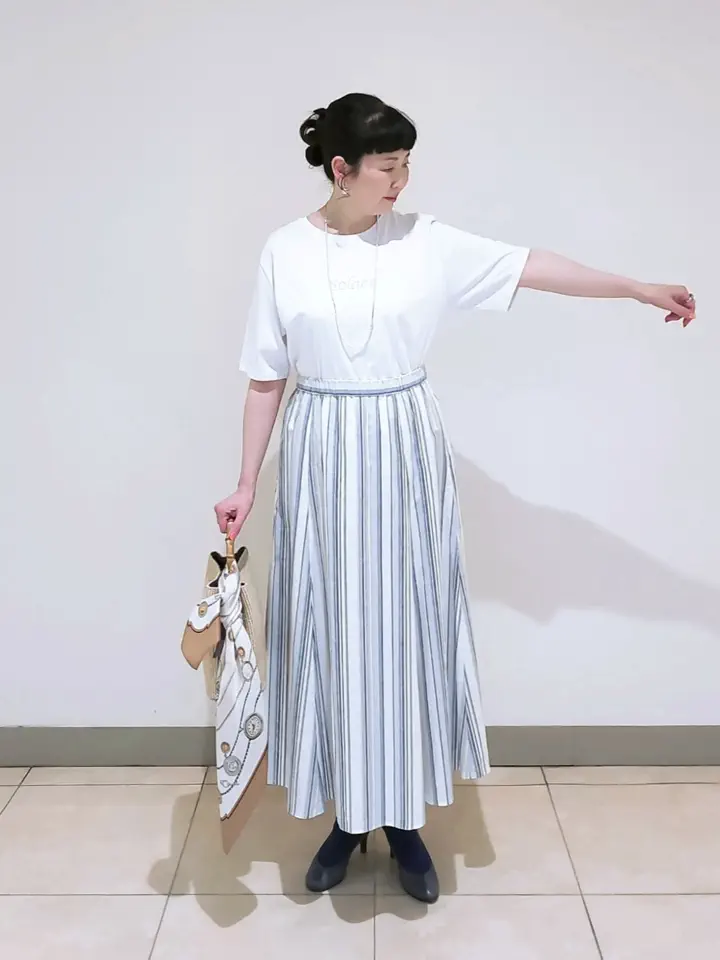 J.PRESS LADIES L スタッフ コーディネート画像