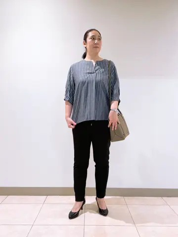 J.PRESS LADIES L スタッフ コーディネート画像