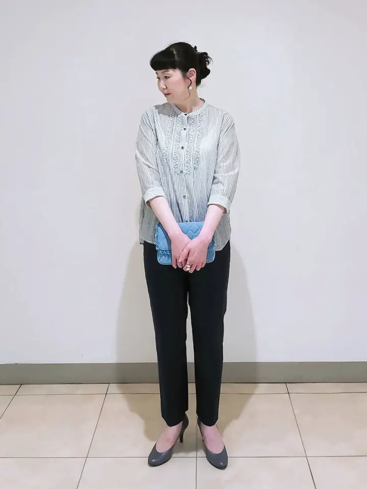 J.PRESS LADIES L スタッフ コーディネート画像