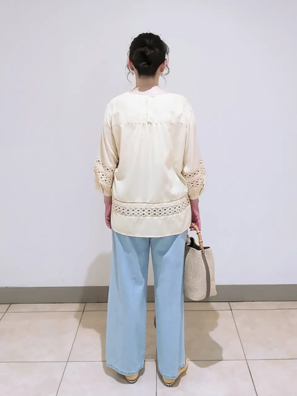 J.PRESS LADIES L スタッフ コーディネート画像