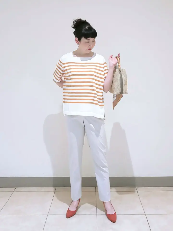 J.PRESS LADIES L スタッフ コーディネート画像