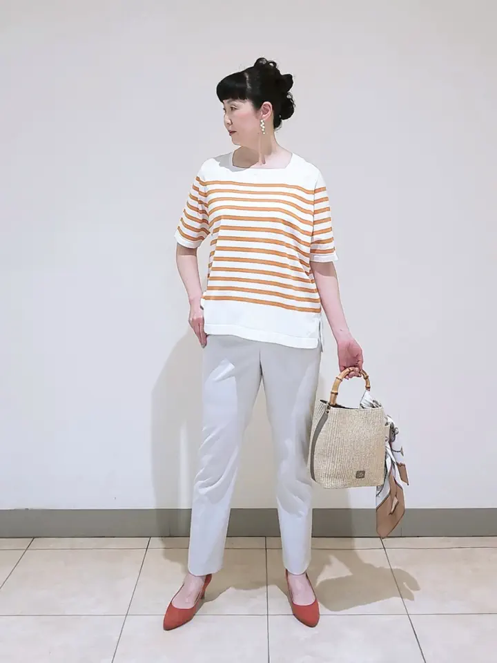 J.PRESS LADIES L スタッフ コーディネート画像