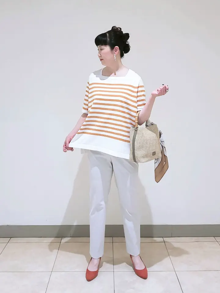 J.PRESS LADIES L スタッフ コーディネート画像