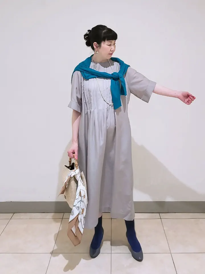 J.PRESS LADIES L スタッフ コーディネート画像