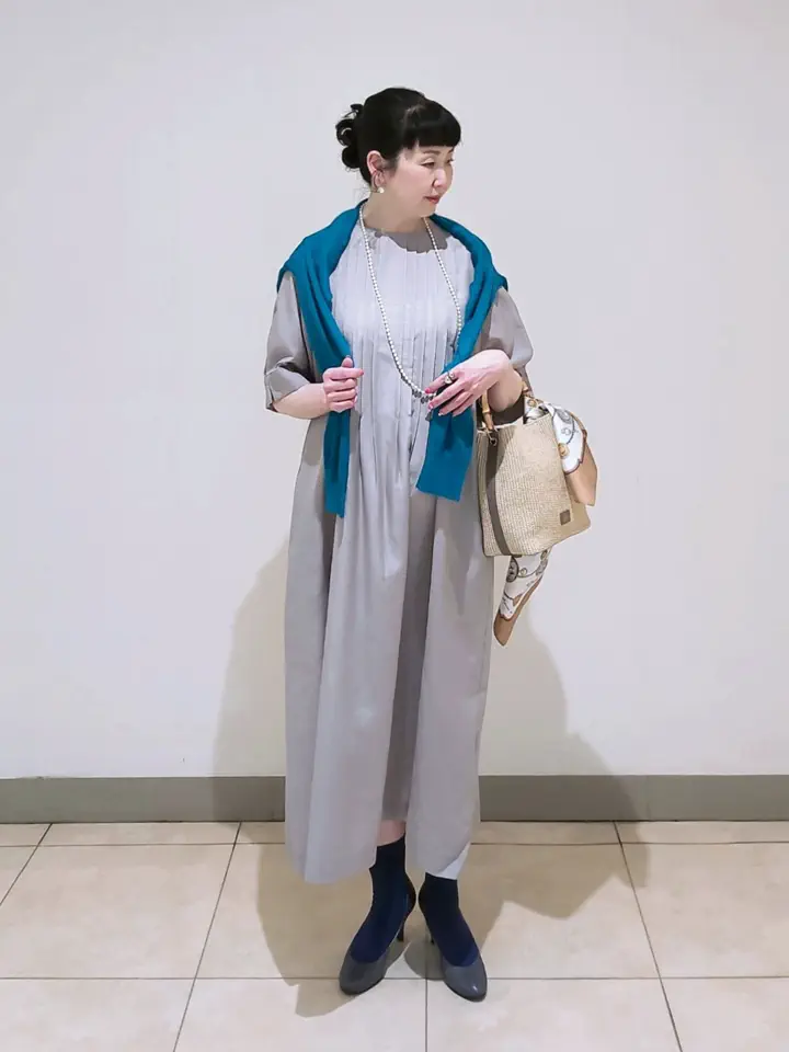J.PRESS LADIES L スタッフ コーディネート画像