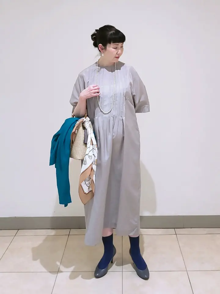 J.PRESS LADIES L スタッフ コーディネート画像