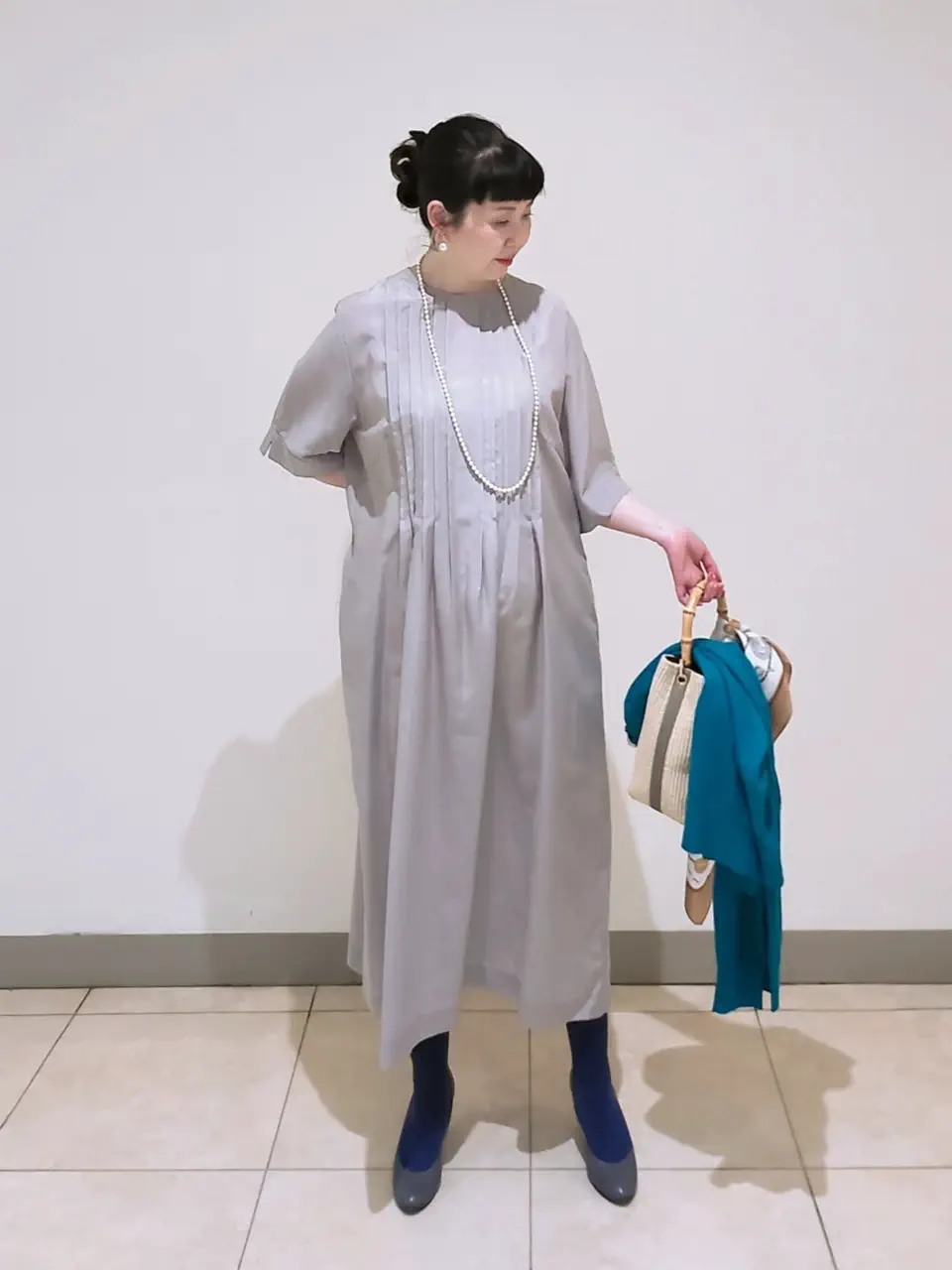 J.PRESS LADIES L スタッフ コーディネート画像