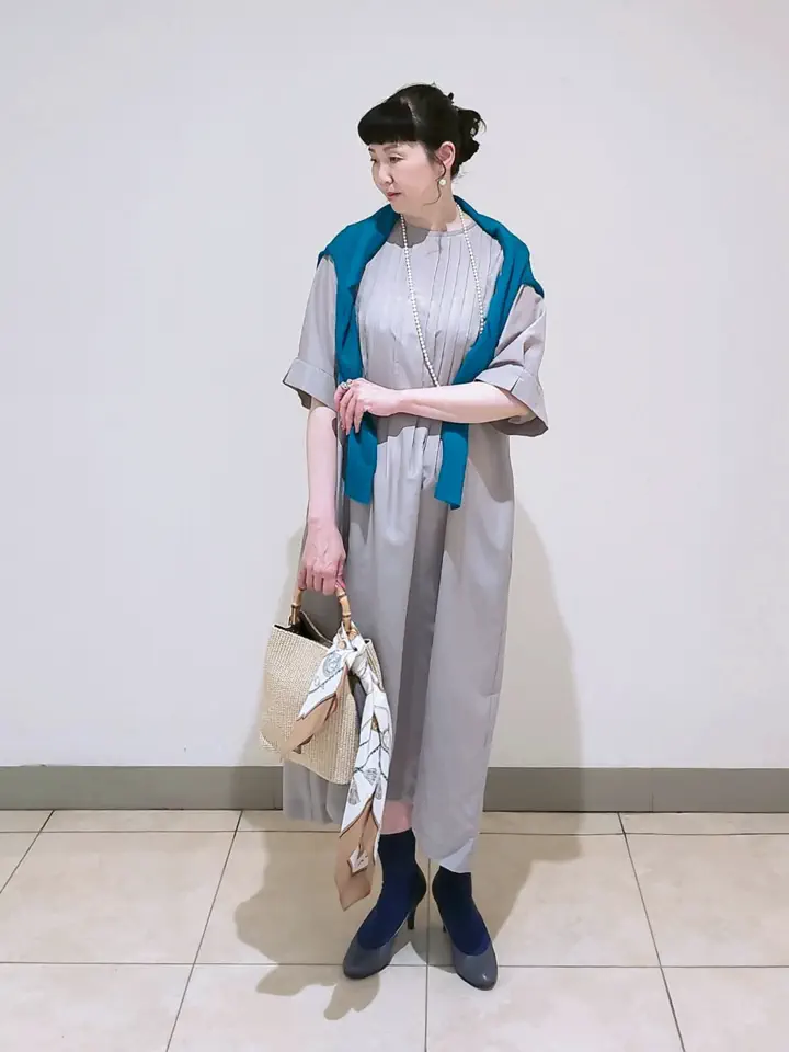 J.PRESS LADIES L スタッフ コーディネート画像