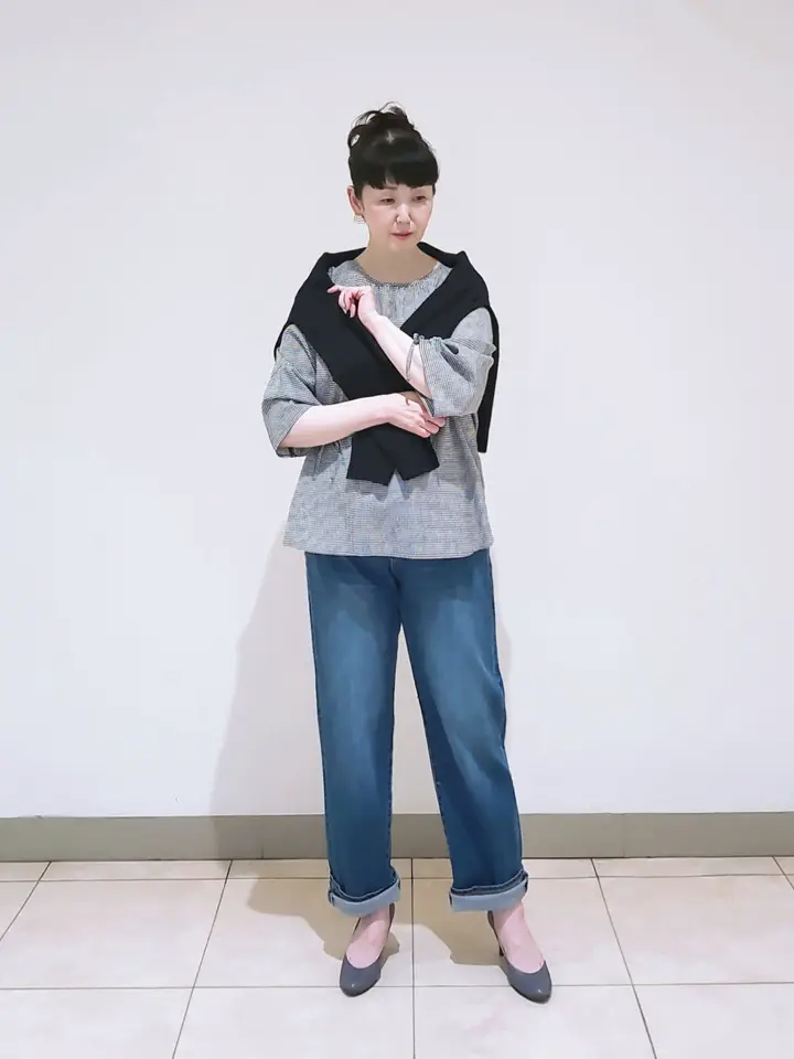 J.PRESS LADIES L スタッフ コーディネート画像