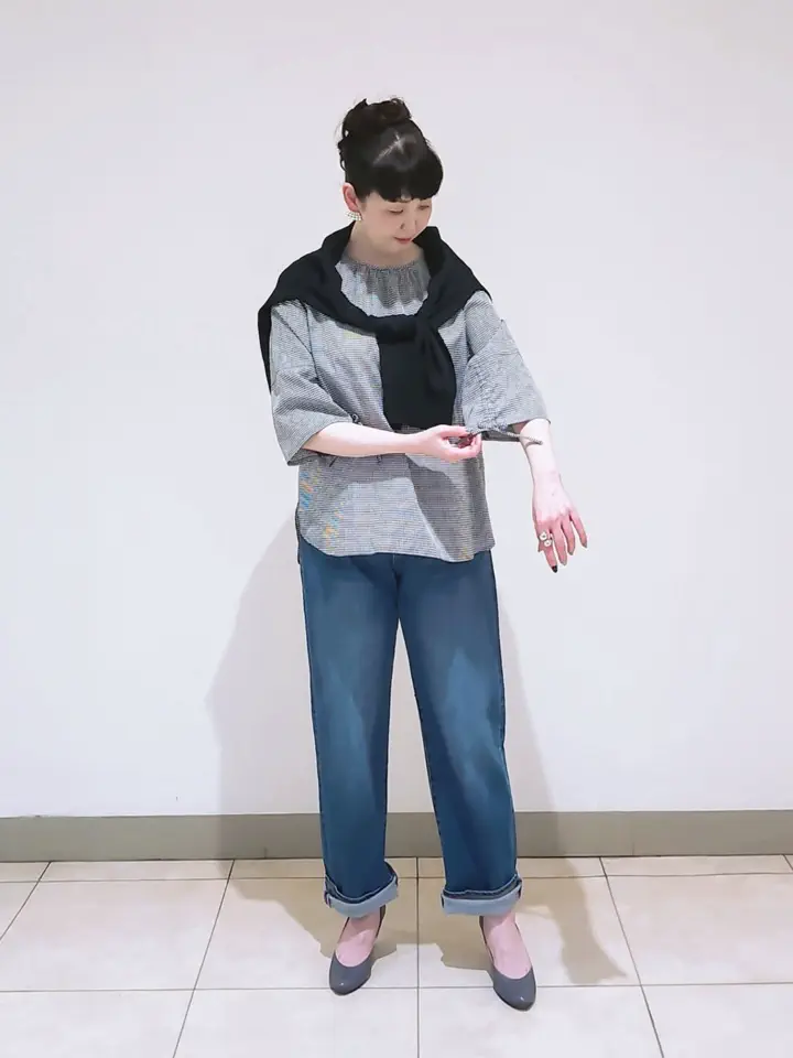 J.PRESS LADIES L スタッフ コーディネート画像