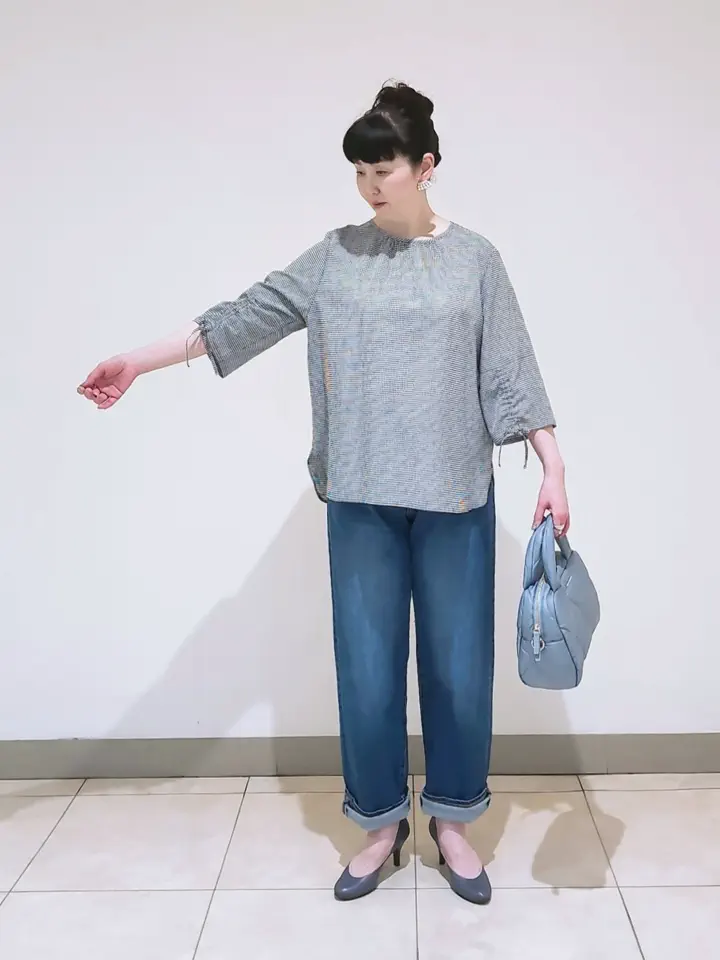 J.PRESS LADIES L スタッフ コーディネート画像