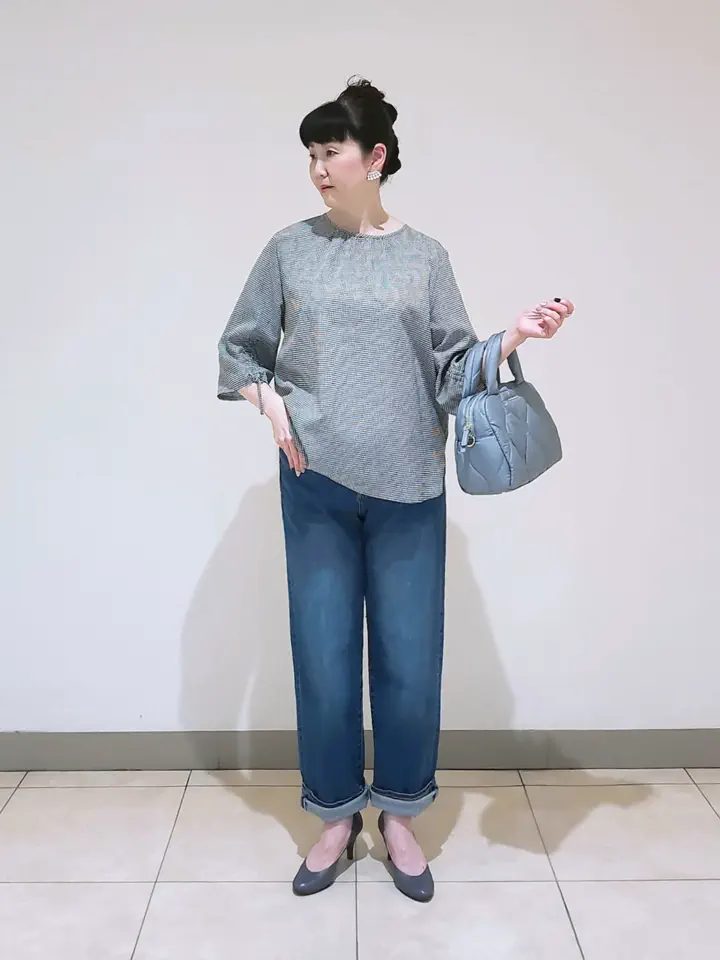 J.PRESS LADIES L スタッフ コーディネート画像