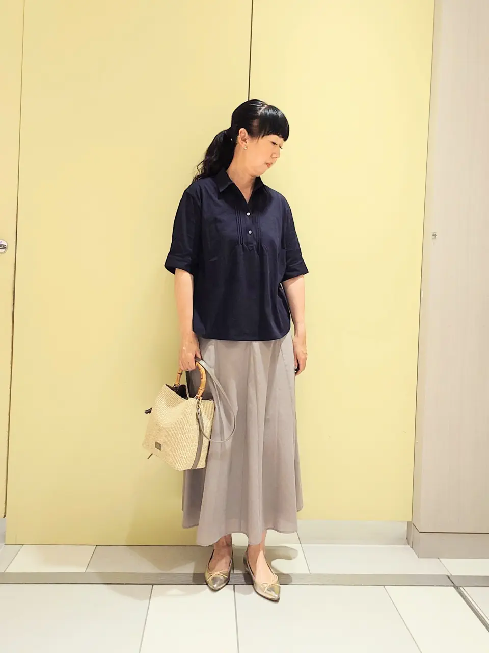J.PRESS LADIES スタッフ コーディネート画像
