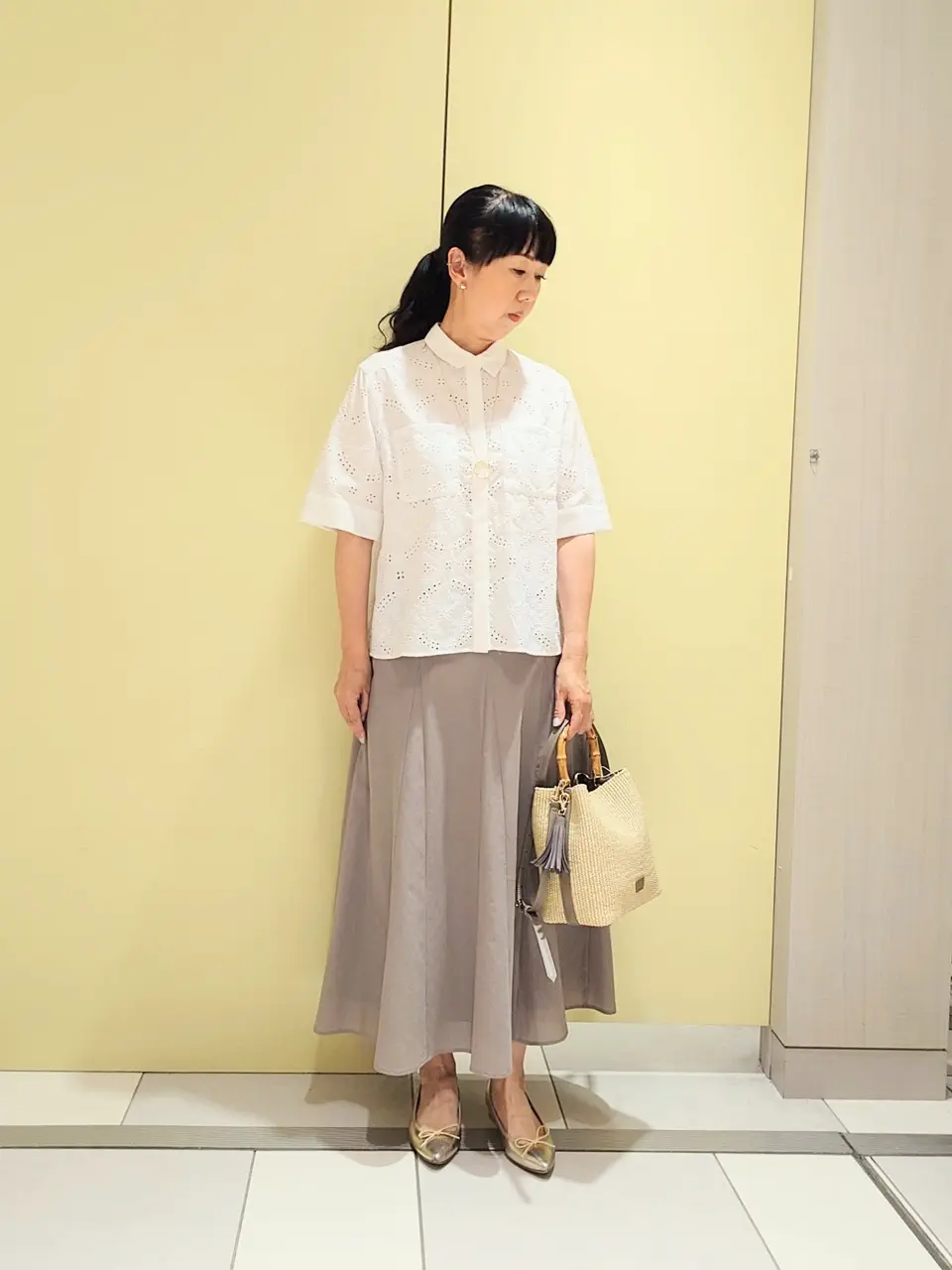 J.PRESS LADIES スタッフ コーディネート画像